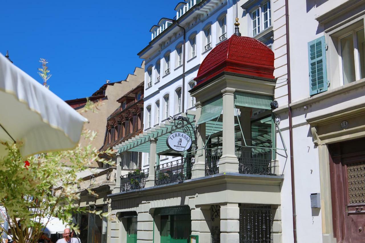 Romantik Hotel Wilden Mann Luzern Exterior foto